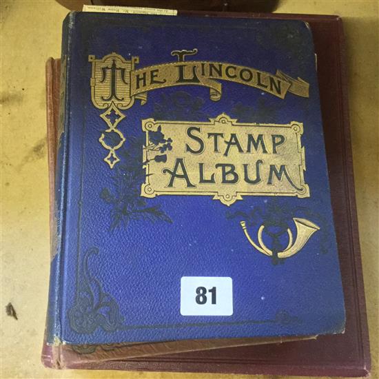 Imperial stamp album & 2 others